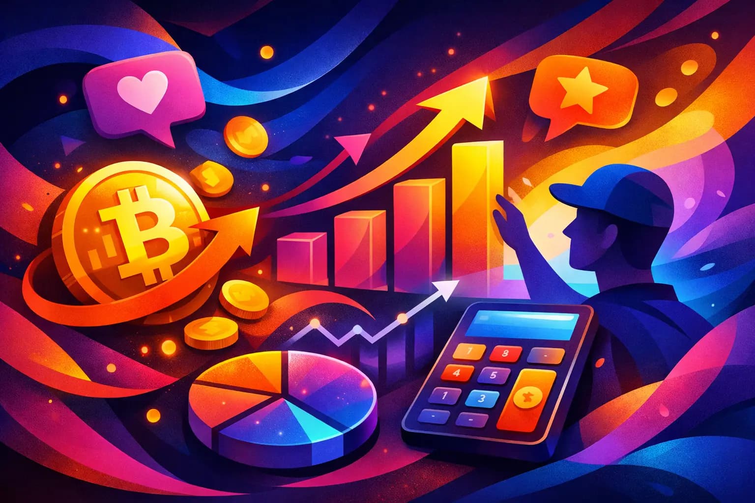 How a Crypto Influencer ROI Calculator Works