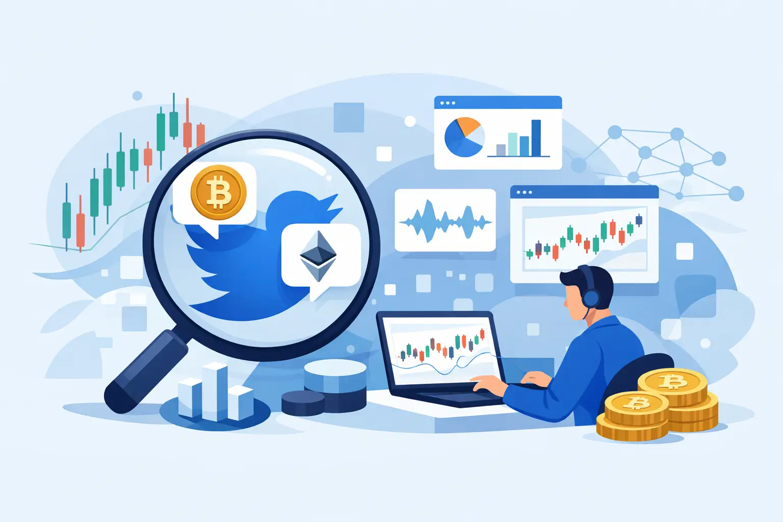 How to Monitor Twitter Crypto Calls With Data